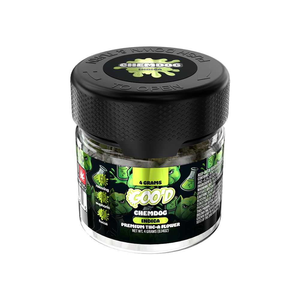 GOO'D Premium THCA Flower - 4g / Assorted Strains | 6ct Display - Image 2