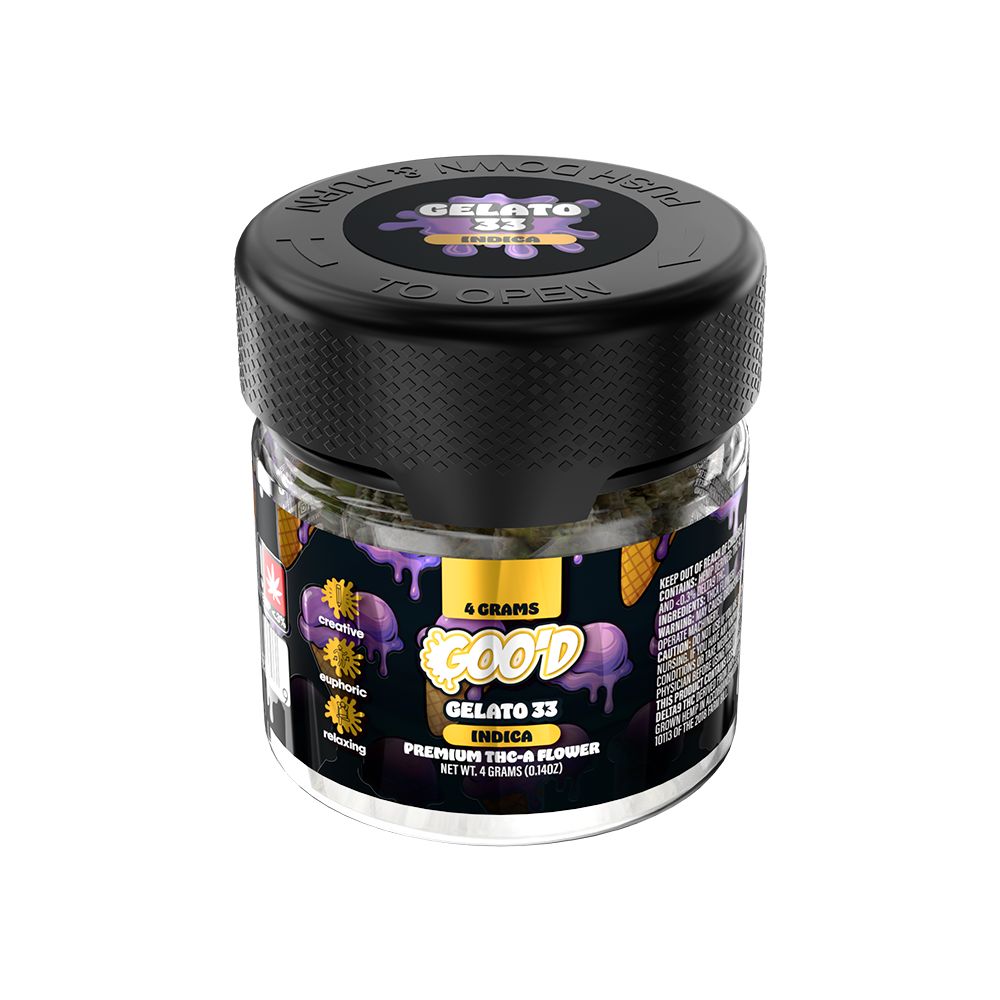 GOO'D Premium THCA Flower - 4g / Assorted Strains | 6ct Display - Image 4