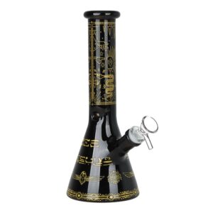 Infernal Eye Beaker Glass Water Pipe - 9.75" / 14mm F
