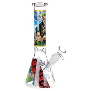 One Treasure Beaker Glass Water Pipe | 10.25" | 14mm F