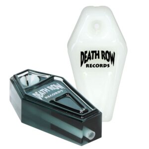 Death Row Records Coffin Glass Hand Pipe - 3.25" / Colors Vary
