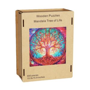 Tree of Life Whimsy Wooden Puzzle - 500 Pieces