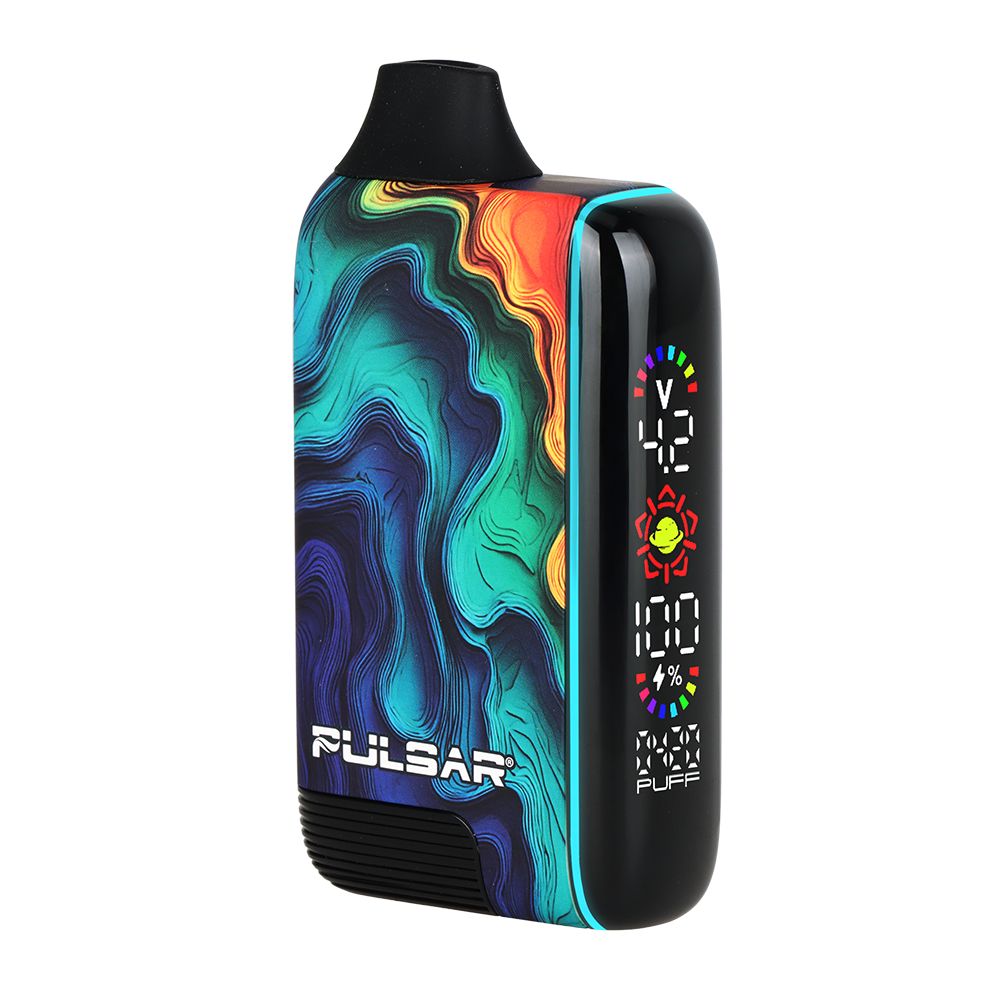 Pulsar 510 DL 5.0 Precision Voltage Control LCD Screen Vape Bar | Design Series | 1000mAh - Image 3
