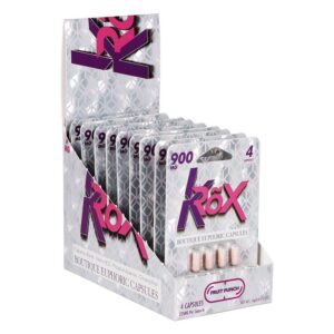 KRox Boutique Euphoric Capsules | 900mg | 4pc | 10pk Display