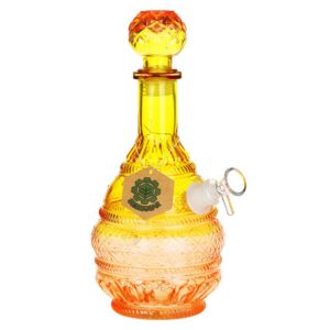SeshGear Vintage Ombre Glass Water Pipe - 10.5" / 14mm F / Round Lotus