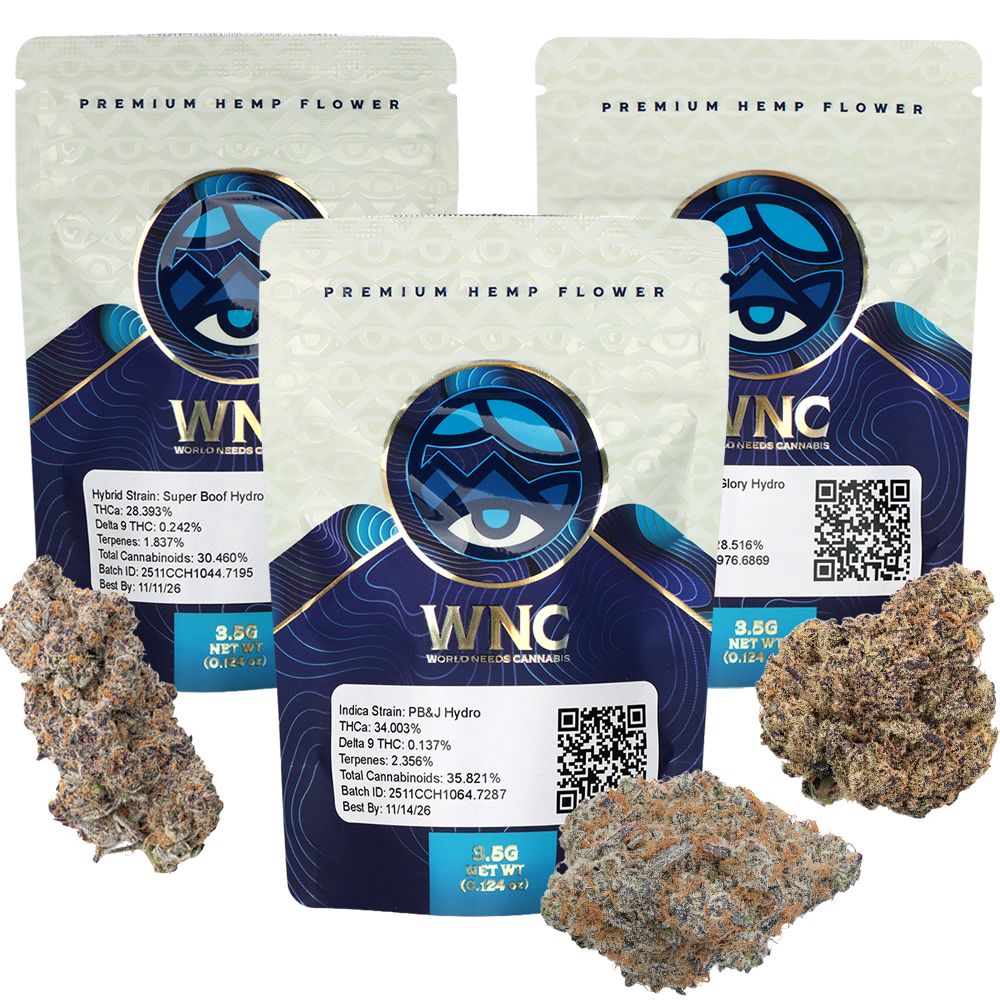 WNC High THCA Indoor Hydro Flower | 3.5g - Image 4